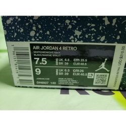 PK God Batch Air Jordan 4 Retro Midnight Navy DH6927-140 review G*** 04