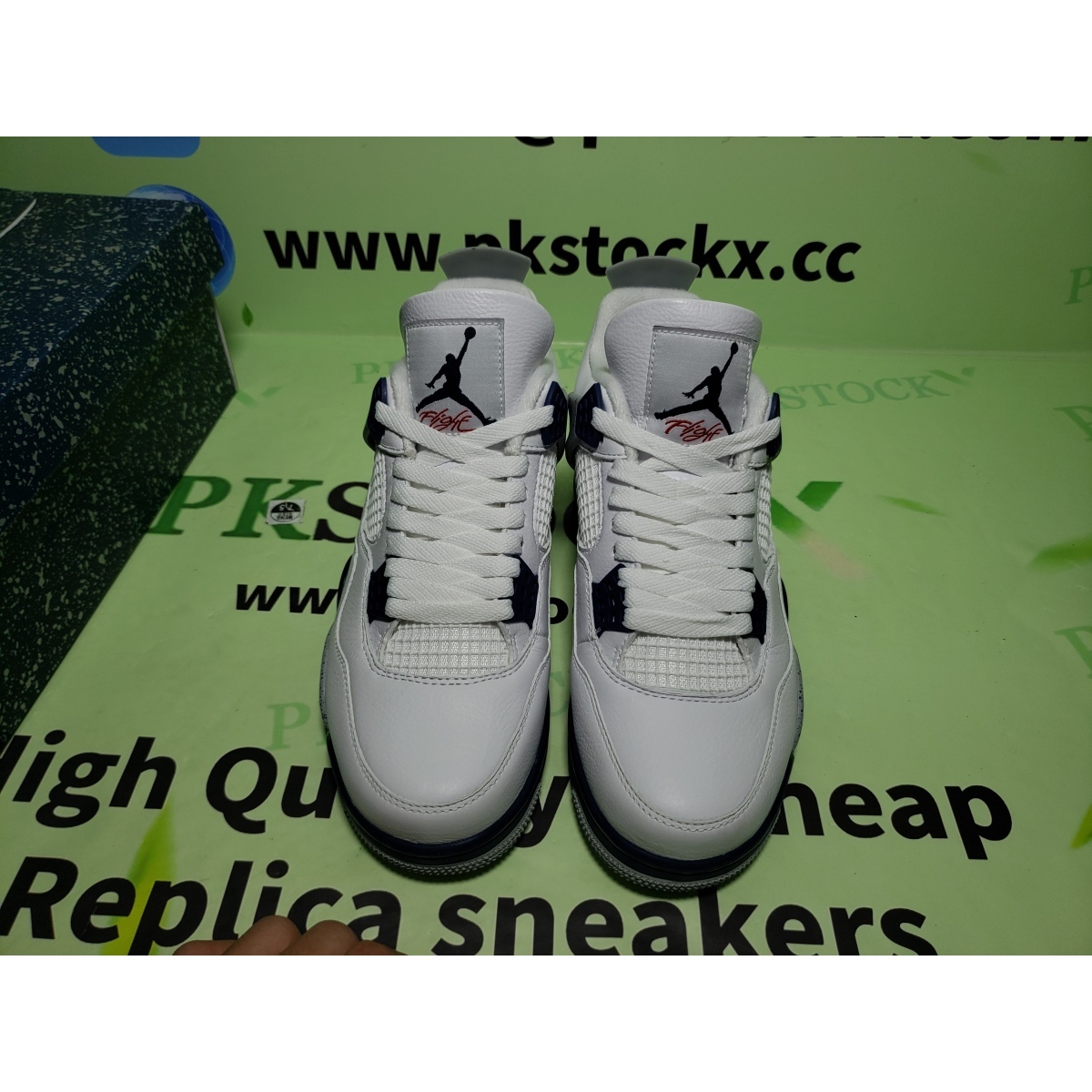 PK God Batch Air Jordan 4 Retro Midnight Navy DH6927-140 review G*** 04