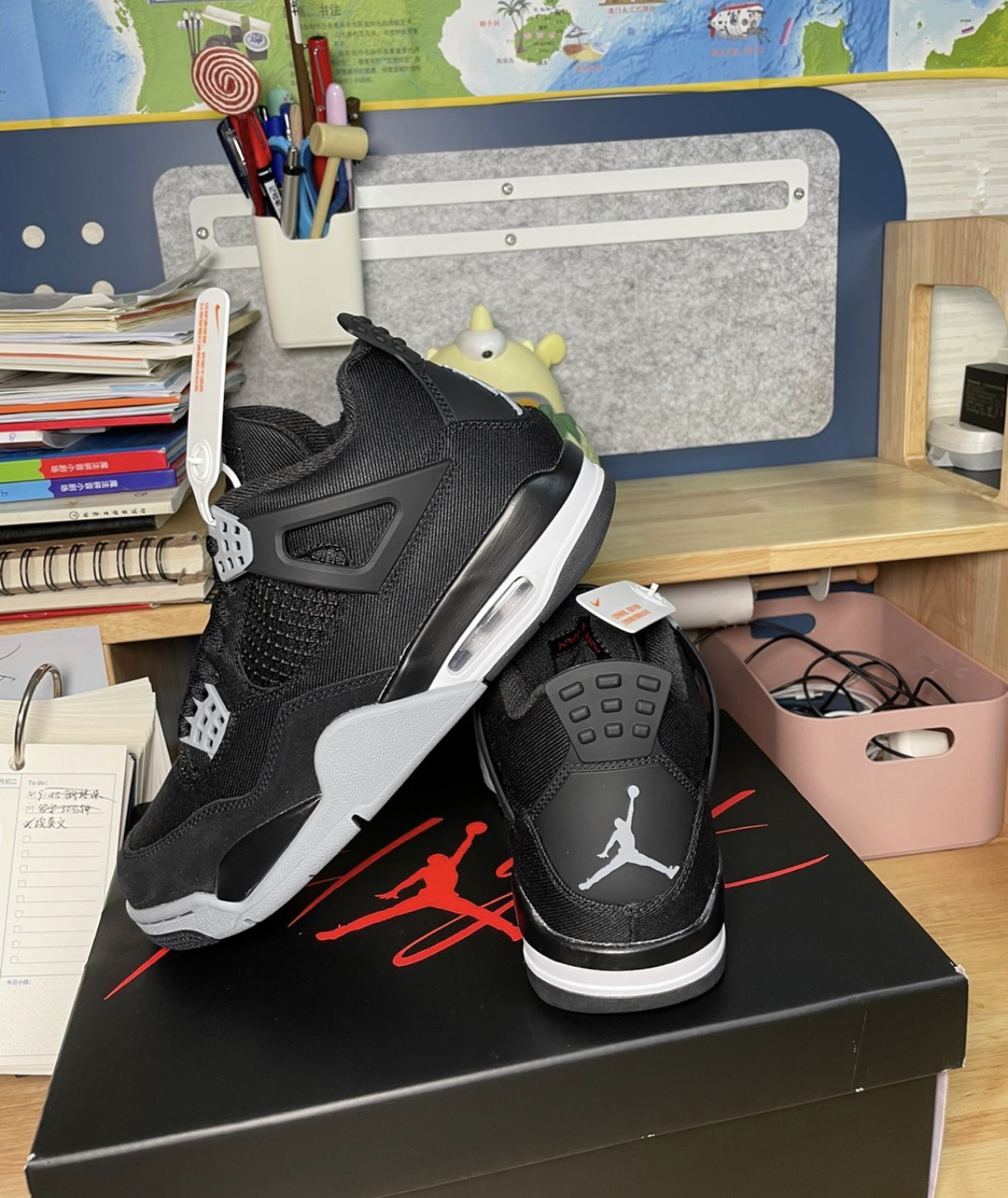 PK God Batch Air Jordan 4 Retro SE Black Canvas DH7138-006 review E*** 03