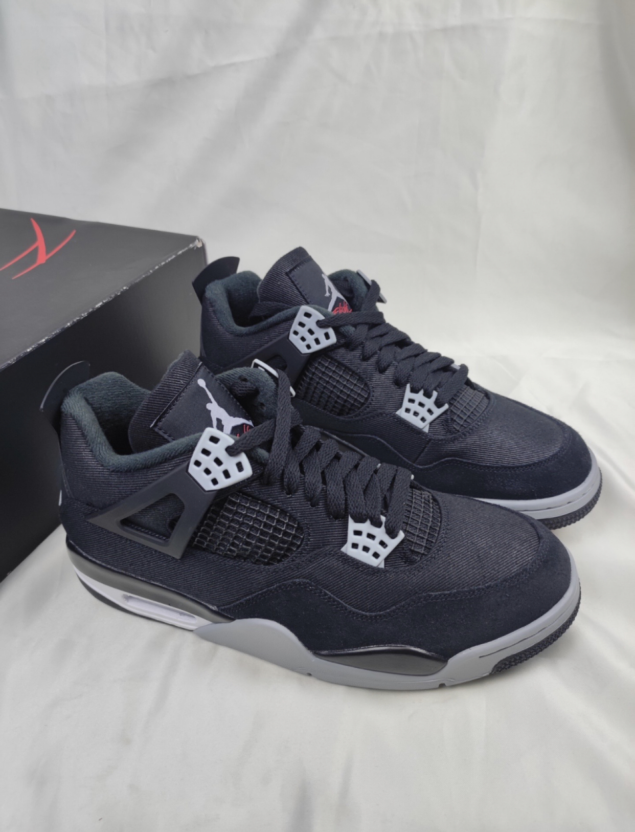 PK God Batch Air Jordan 4 Retro SE Black Canvas DH7138-006 review W*** 02