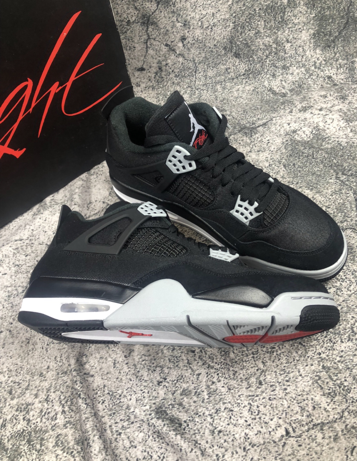 PK God Batch Air Jordan 4 Retro SE Black Canvas DH7138-006 review D*** 03