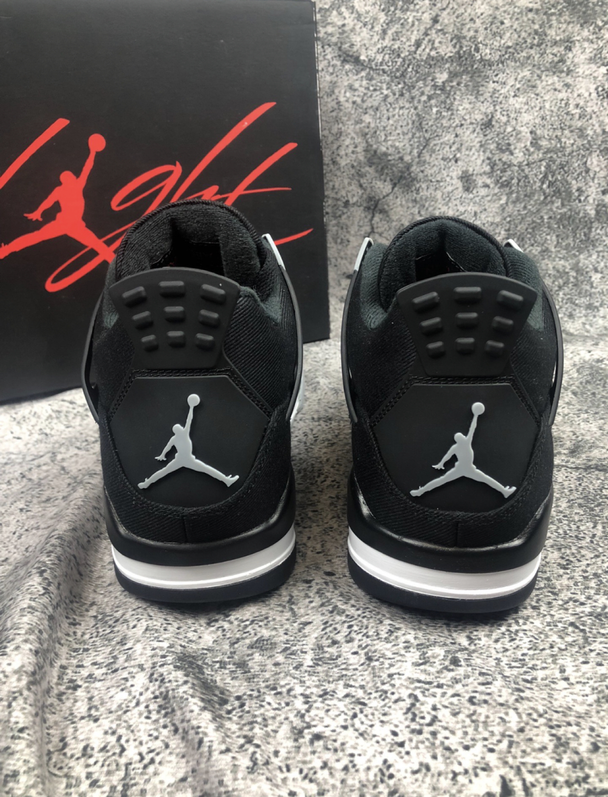 PK God Batch Air Jordan 4 Retro SE Black Canvas DH7138-006 review D*** 05