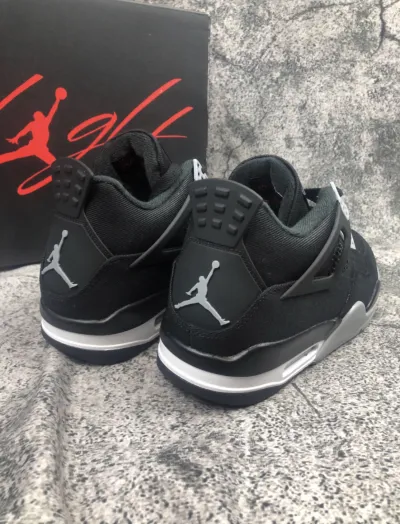 PK God Batch Air Jordan 4 Retro SE Black Canvas DH7138-006 review D*** 05