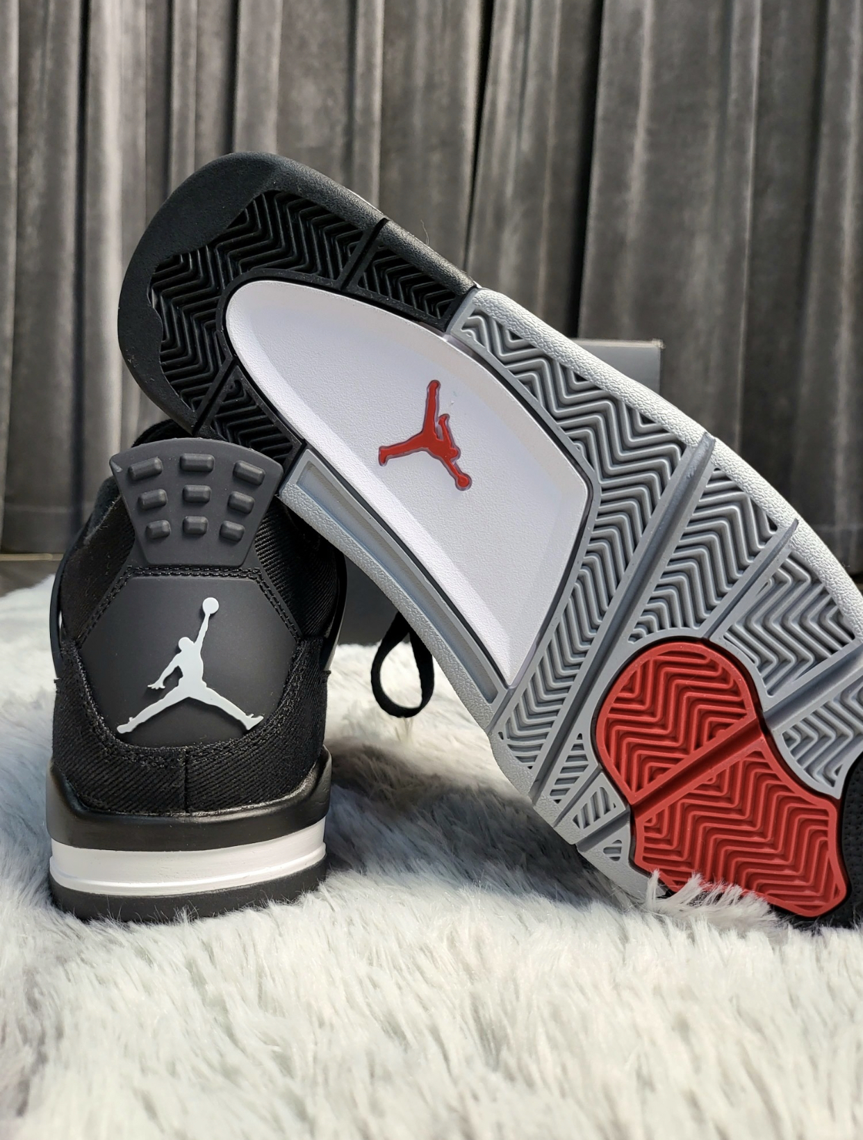 PK God Batch Air Jordan 4 Retro SE Black Canvas DH7138-006 review T*** 04