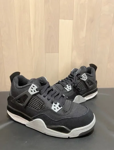PK God Batch Air Jordan 4 Retro SE Black Canvas DH7138-006 review H*** 00