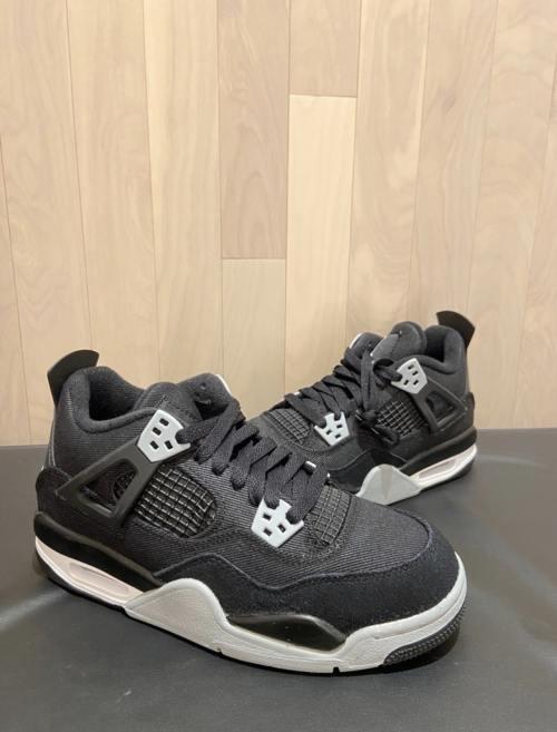PK God Batch Air Jordan 4 Retro SE Black Canvas DH7138-006 review 