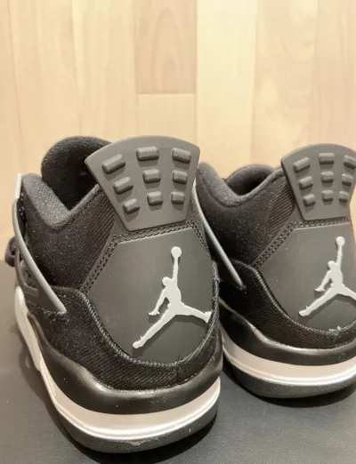 PK God Batch Air Jordan 4 Retro SE Black Canvas DH7138-006 review H*** 02