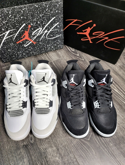 PK God Batch Air Jordan 4 Retro SE Black Canvas DH7138-006 review N*** 00
