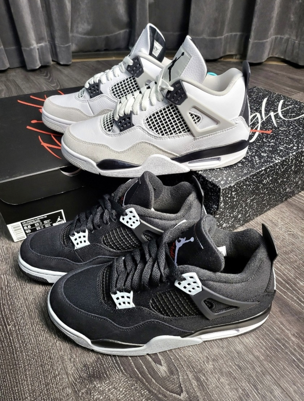 PK God Batch Air Jordan 4 Retro SE Black Canvas DH7138-006 review N*** 04