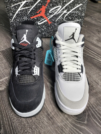 PK God Batch Air Jordan 4 Retro SE Black Canvas DH7138-006 review 7