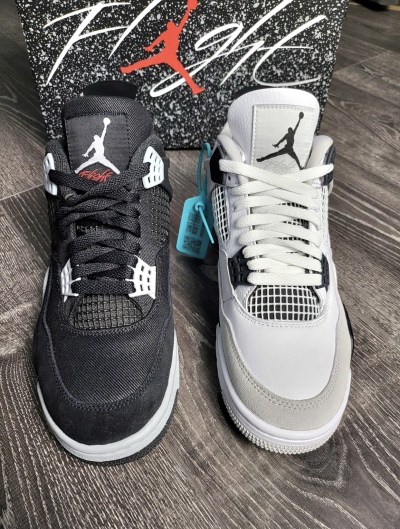 PK God Batch Air Jordan 4 Retro SE Black Canvas DH7138-006 review N*** 07