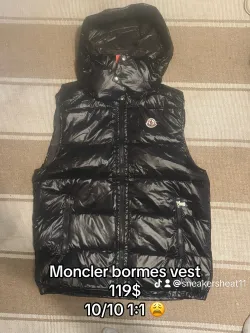 Moncler Bormes Down Vest Black (NFC) review Tyrone (Support from discord server) 01