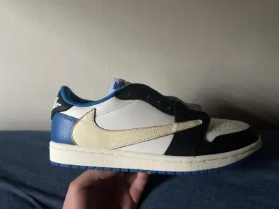 Special offer Batch Travis Scott x Fragment Design x Air Jordan 1 Low DM7866-140 review E***