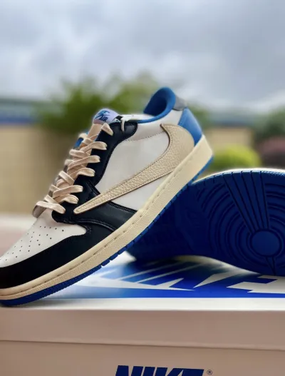 Special offer Batch Travis Scott x Fragment Design x Air Jordan 1 Low DM7866-140 review V*** 01