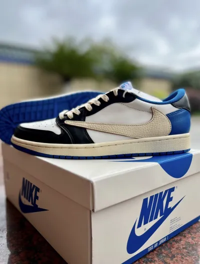 Special offer Batch Travis Scott x Fragment Design x Air Jordan 1 Low DM7866-140 review V*** 02
