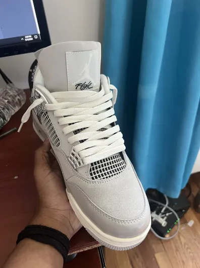 Special offer Batch Air Jordan 4 WMNS Frozen Moments AQ9129-001 review S*** 01