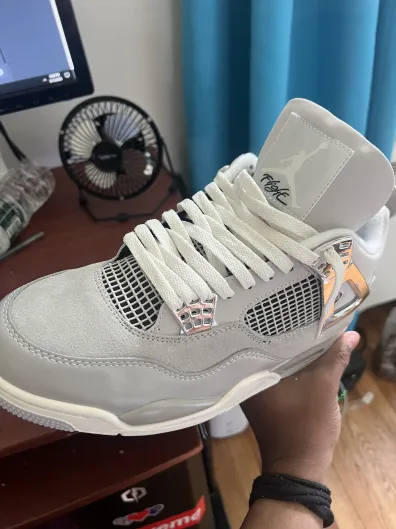 Special offer Batch Air Jordan 4 WMNS Frozen Moments AQ9129-001 review S*** 03