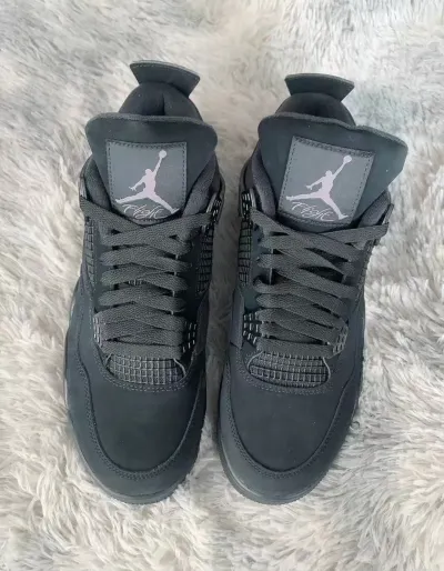 Special offer Batch Air Jordan 4 Retro Black Cat CU1110-010 review L*** 00