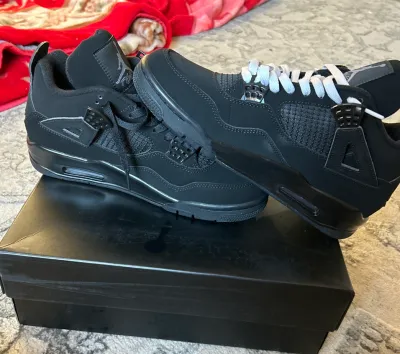 Special offer Batch Air Jordan 4 Retro Black Cat CU1110-010 review N***
