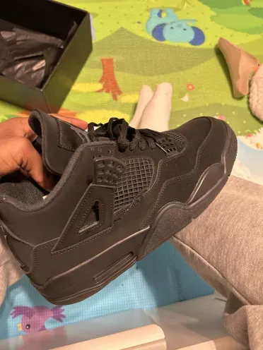 Special offer Batch Air Jordan 4 Retro Black Cat CU1110-010 review N*** 00