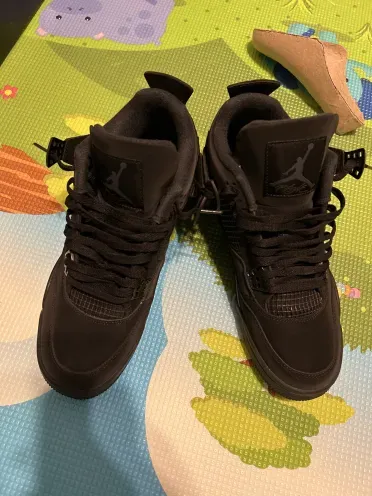 Special offer Batch Air Jordan 4 Retro Black Cat CU1110-010 review N*** 01