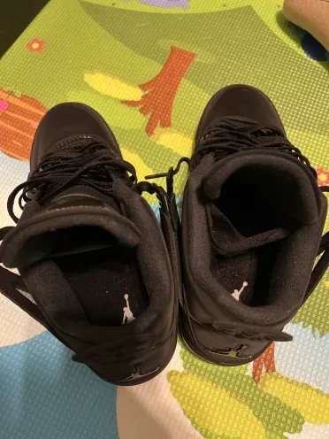 Special offer Batch Air Jordan 4 Retro Black Cat CU1110-010 review N*** 02
