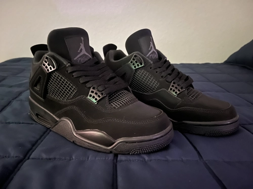 Special offer Batch Air Jordan 4 Retro Black Cat CU1110-010 review 