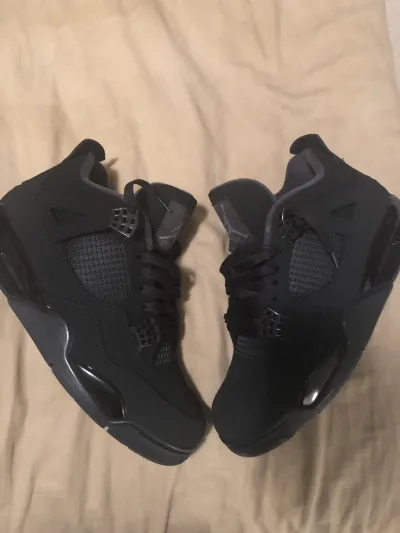 Special offer Batch Air Jordan 4 Retro Black Cat CU1110-010 review ney 01