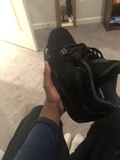 Special offer Batch Air Jordan 4 Retro Black Cat CU1110-010 review ney 02
