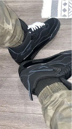 Special offer Batch Air Jordan 4 Retro Black Cat CU1110-010 review R***