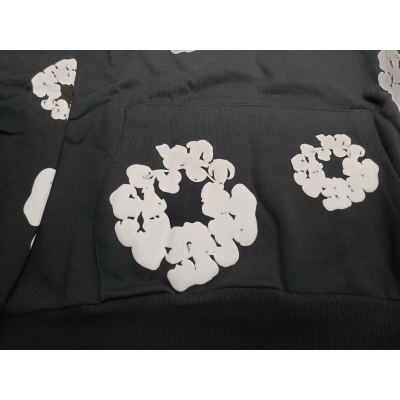 Denim Tears The Cotton Wreath Sweatshirt Black SS23 review Steezy 02