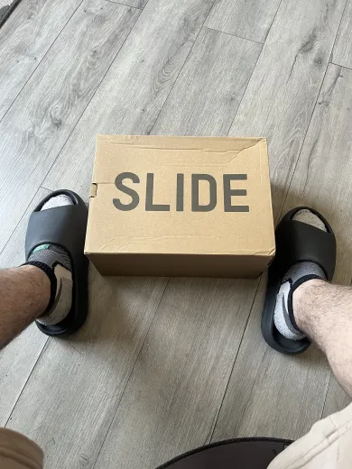 PK God Batch Adidas Yeezy Slide Onyx GQ6448  review E*** 02