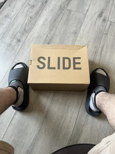PK God Batch Adidas Yeezy Slide Onyx GQ6448  review E*** 02