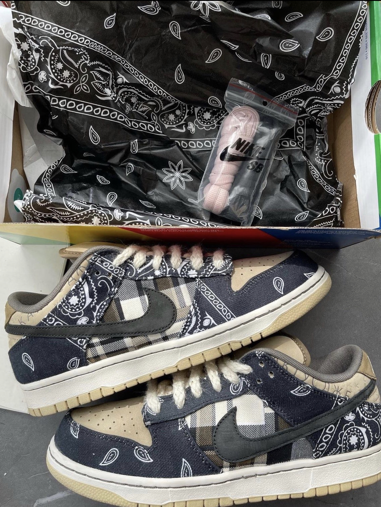 PK God Batch Nike SB Dunk Low Travis Scott CT5053-001 review D*** 00