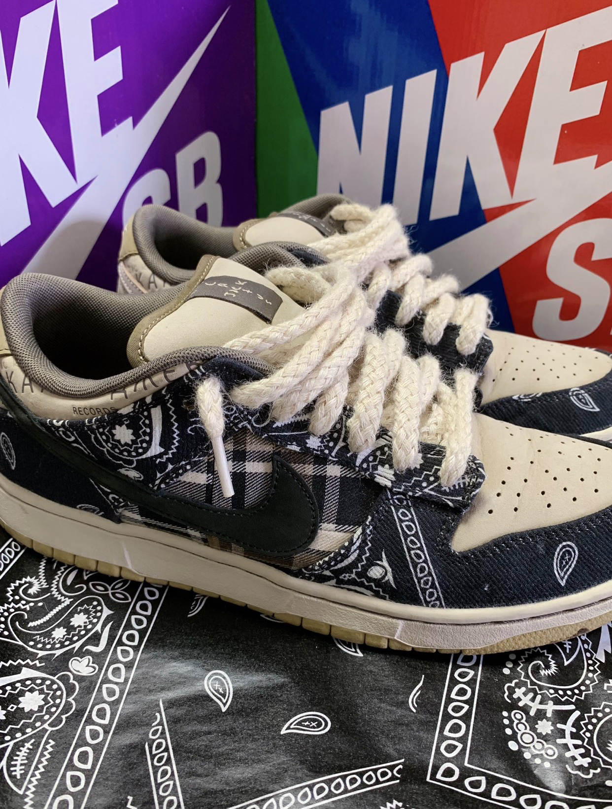 PK God Batch Nike SB Dunk Low Travis Scott CT5053-001 review G*** 00