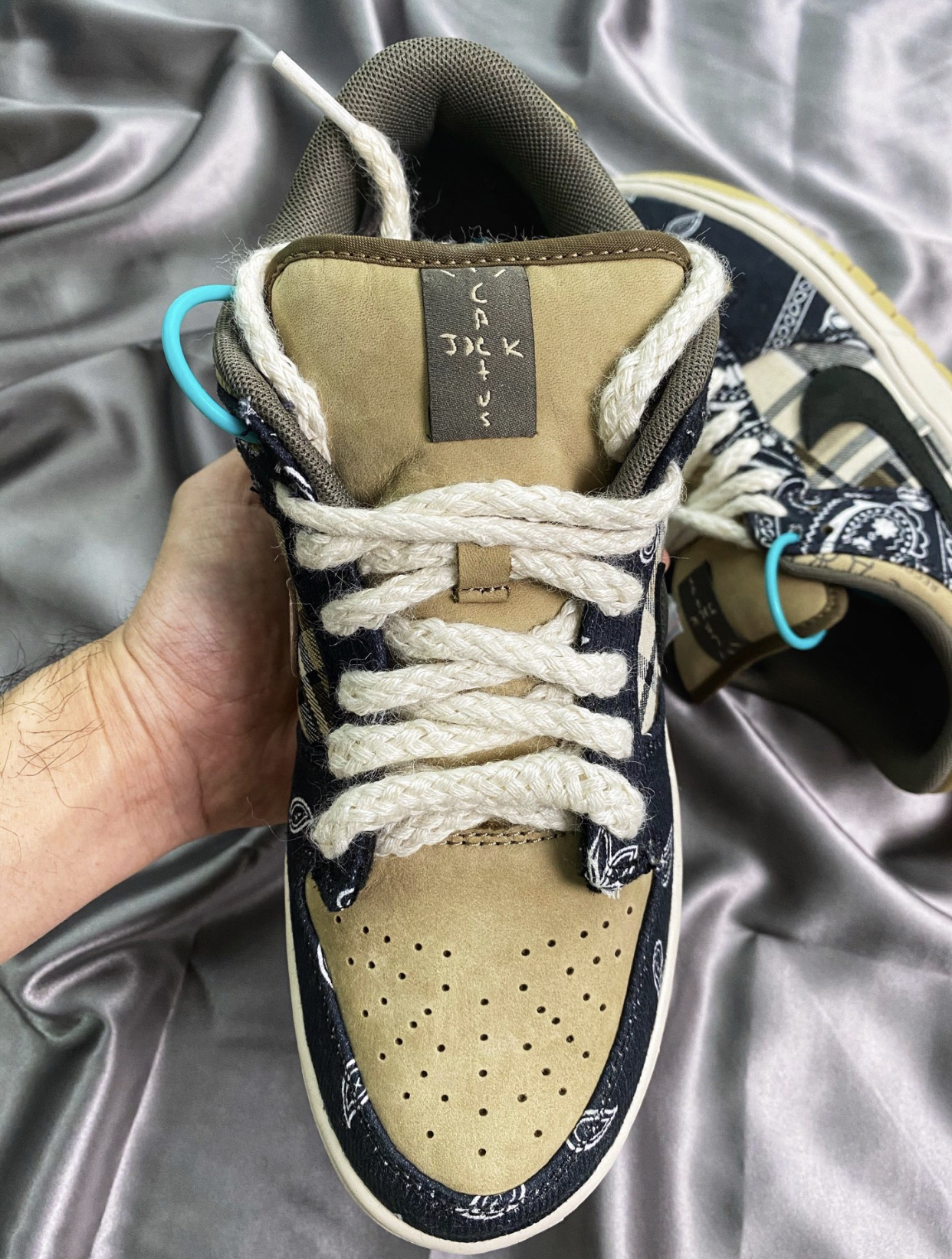 PK God Batch Nike SB Dunk Low Travis Scott CT5053-001 review J*** 02