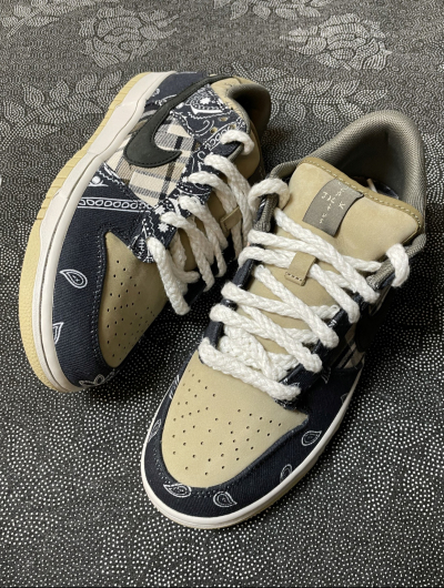 PK God Batch Nike SB Dunk Low Travis Scott CT5053-001 review F*** 02