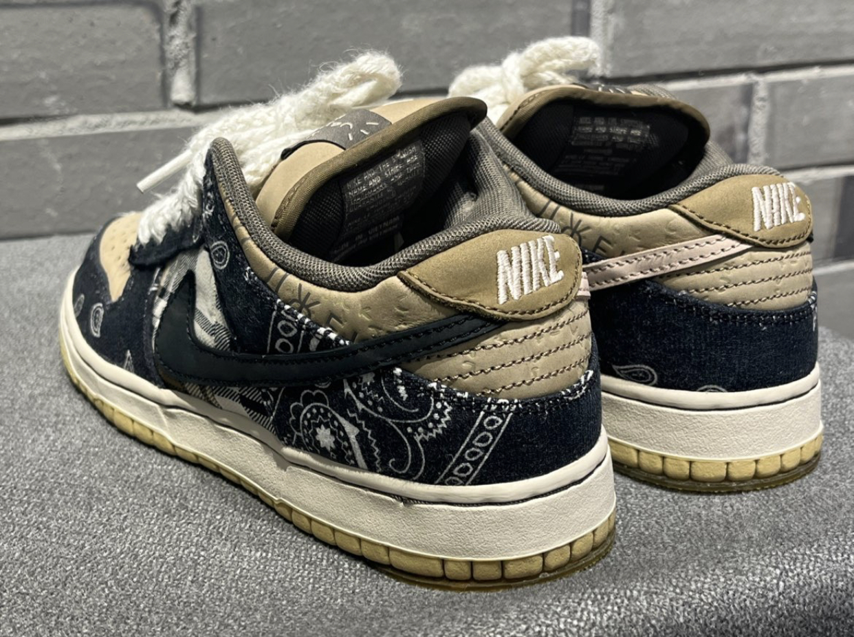PK God Batch Nike SB Dunk Low Travis Scott CT5053-001 review E*** 03