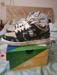 PK God Batch Nike SB Dunk Low Travis Scott CT5053-001 review 3