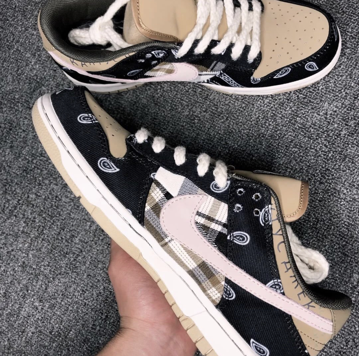 PK God Batch Nike SB Dunk Low Travis Scott CT5053-001 review Y*** 03