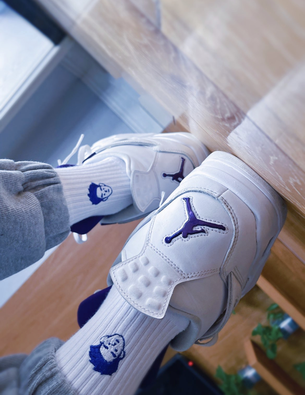 PK God Batch Air Jordan 4 Retro Metallic Purple CT8527-115 review V***