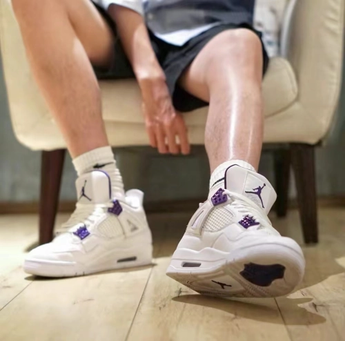 PK God Batch Air Jordan 4 Retro Metallic Purple CT8527-115 review 