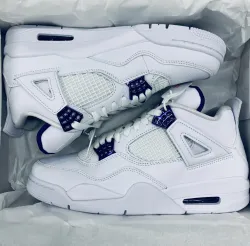 PK God Batch Air Jordan 4 Retro Metallic Purple CT8527-115 review E*** 02