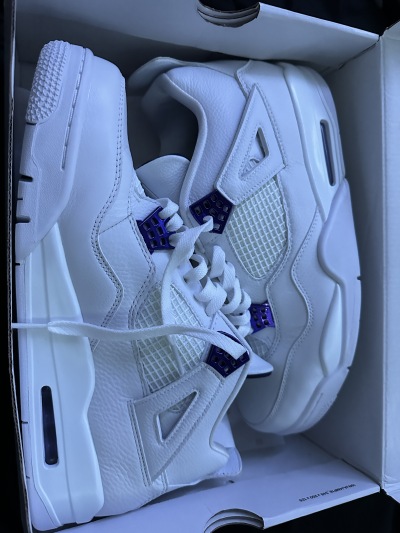 PK God Batch Air Jordan 4 Retro Metallic Purple CT8527-115 review Kanye