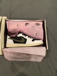 Special offer Batch Travis Scott x Air Jordan 1 Low OG Olive DZ4137-106 review 2