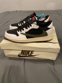 Special offer Batch Travis Scott x Air Jordan 1 Low OG Olive DZ4137-106 review 6