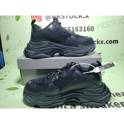 Pkstockx Balenciaga Triple S Black 541624 W09O1 1000 review Gizmo 03