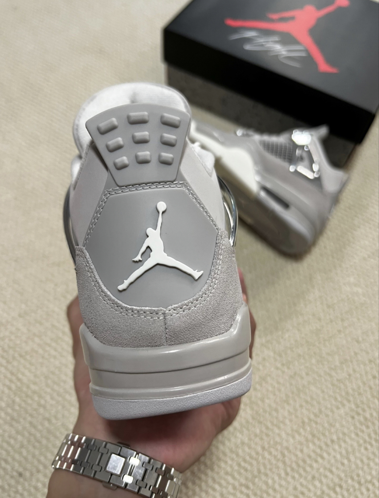 PK God Batch Air Jordan 4 WMNS Frozen Moments AQ9129-001 review R*** 02