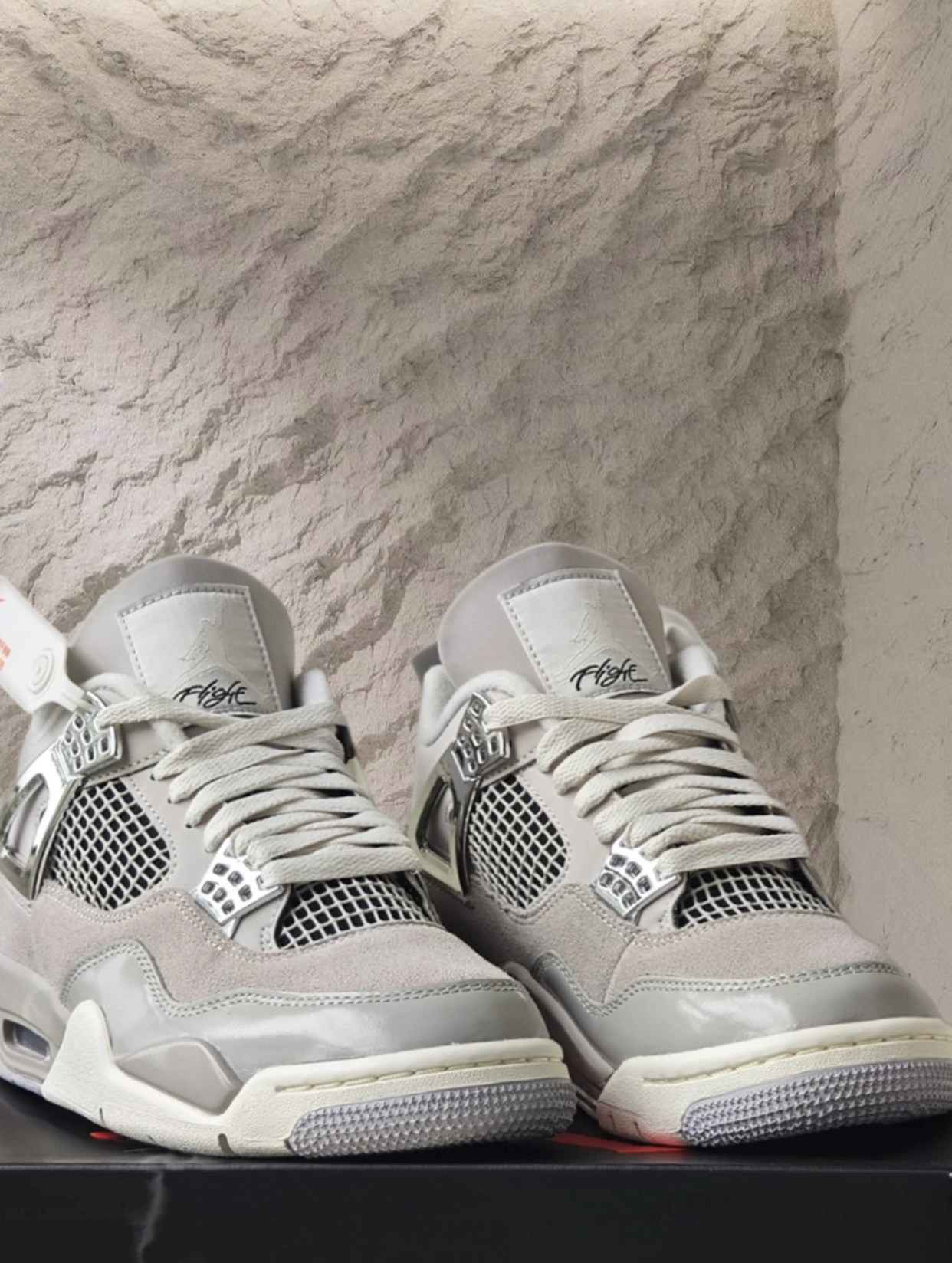 PK God Batch Air Jordan 4 WMNS Frozen Moments AQ9129-001 review J*** 01