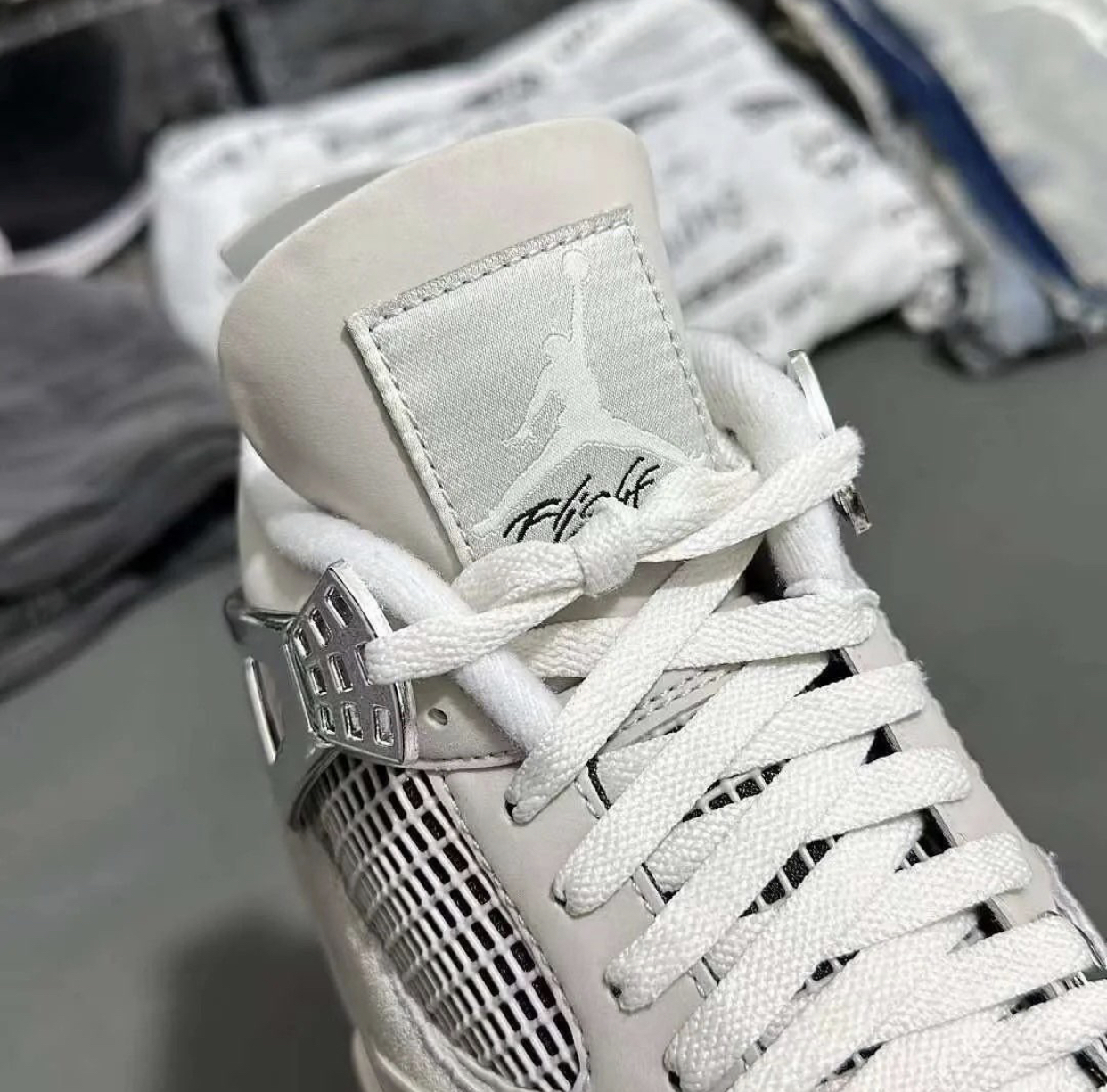 PK God Batch Air Jordan 4 WMNS Frozen Moments AQ9129-001 review V*** 00